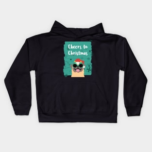 Cheers to Christmas Kids Hoodie